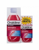 Oraldine antiseptico  1 envase 400 ml + 1 envase 200 ml pack